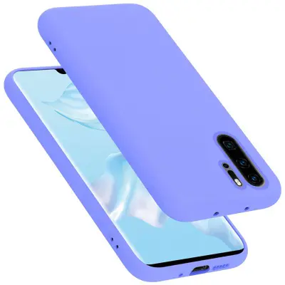 CADORABO Ohišje, združljiv s Huawei v tekoči svetlobi vijolični - zaščitni pokrov iz fleksibilnega silikona TPU