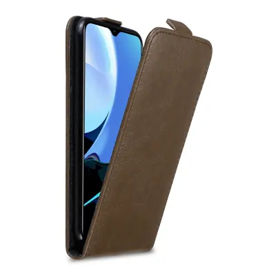 CADORABO Ohišje, združljiv z Xiaomi v kavi Brown - Zaščitni pokrov v zasnovi Flip z magnetnim zapiranjem