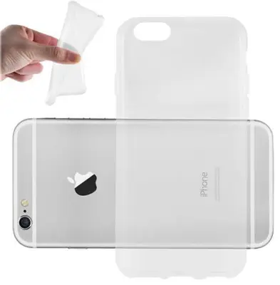 Cadorabo Case, združljiv z Apple v popolnoma prozorni - zaščitni pokrov, narejen iz fleksibilnega silikona TPU