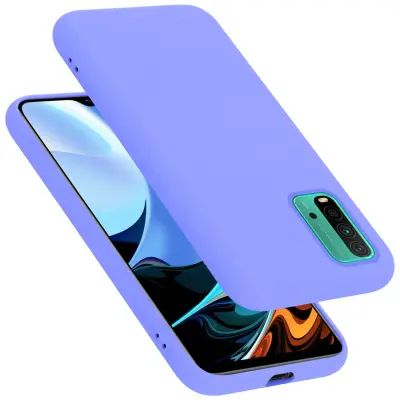 CADORABO Ohišje, združljiv s Xiaomi v tekoči svetlobi vijoličen - zaščitni pokrov iz fleksibilnega silikona TPU