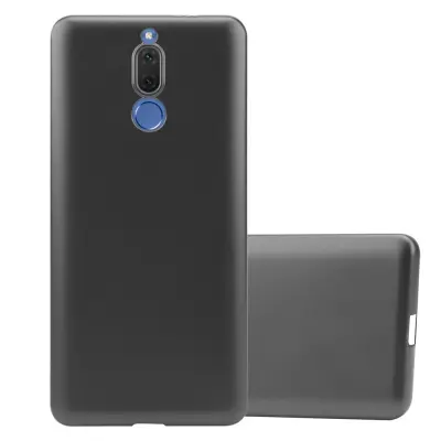 Cadorabo Case, združljiv s Huawei v kovinsko sivi barvi - zaščitni pokrov iz fleksibilnega silikona TPU
