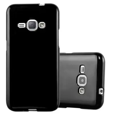 CADORABO Ohišje, združljiv s Samsungom v Jelly Black - Zaščitni pokrov iz fleksibilnega silikona TPU
