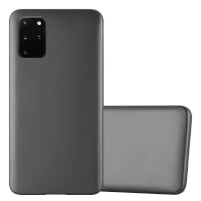 Cadorabo Case, združljiv s Samsungom v kovinsko sivi - zaščitni pokrov iz fleksibilnega silikona TPU