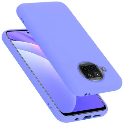 CADORABO Ohišje, združljiv s Xiaomi v tekoči svetlobi vijoličen - zaščitni pokrov iz fleksibilnega silikona TPU