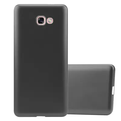 Cadorabo Case, združljiv s Samsungom v kovinsko sivi - zaščitni pokrov iz fleksibilnega silikona TPU