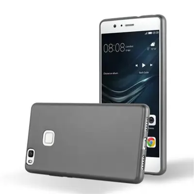 Cadorabo Case, združljiv s Huawei v kovinsko sivi barvi - zaščitni pokrov iz fleksibilnega silikona TPU