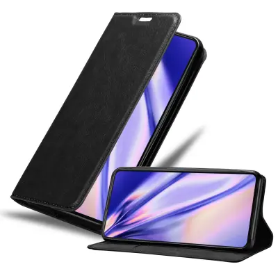 CADORABO Ohišje, združljiv z ASUS -om v nočni črni barvi - zaščitni pokrov z magnetnim zapiranjem, stoječo funkcijo in režo za kartico