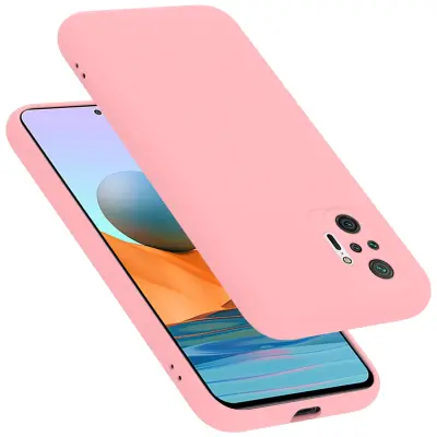 Cadorabo Case, združljiv s Xiaomi v tekoči roza barvi - zaščitni pokrov iz fleksibilnega silikona TPU