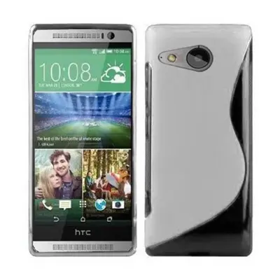Cadorabo Case, združljiv s HTC v pol prozorni - zaščitni pokrov, narejen iz fleksibilnega silikona TPU