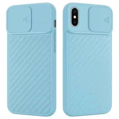 Cadorabo Case, združljiv z Apple v Matt Turquoise - Zaščitni pokrov iz fleksibilnega silikona TPU in z zaščito pred kamero
