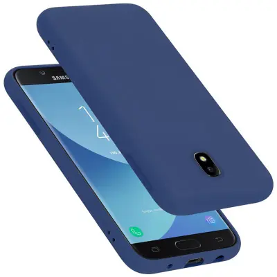 Cadorabo Case, združljiv s Samsungom v tekoči modro - zaščitni pokrov, narejen iz fleksibilnega silikona TPU