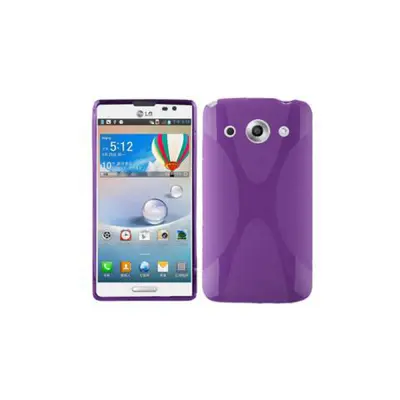 Cadorabo Case, združljiv z LG v pastelni vijolični barvi - zaščitni pokrov iz fleksibilnega silikona TPU