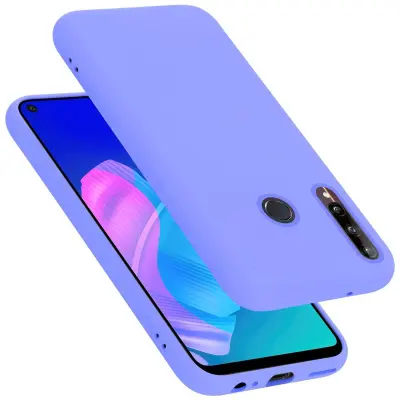 CADORABO Ohišje, združljiv s Huawei v tekoči svetlobi vijolični - zaščitni pokrov iz fleksibilnega silikona TPU