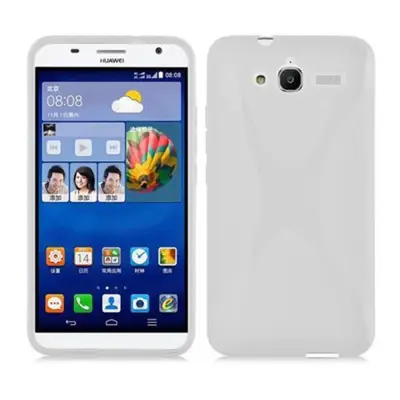 Cadorabo Case, združljiv s Huawei v pol prozorni - zaščitni pokrov iz fleksibilnega silikona TPU