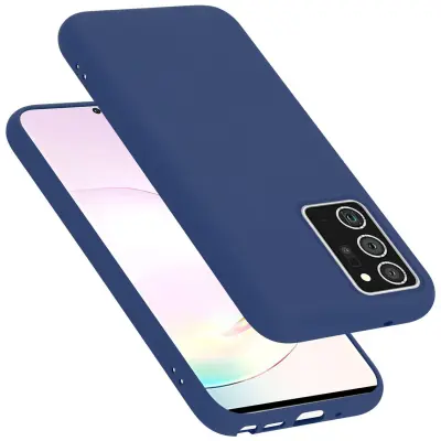 Cadorabo Case, združljiv s Samsungom v tekoči modro - zaščitni pokrov, narejen iz fleksibilnega silikona TPU