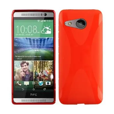 Cadorabo Case, združljiv s HTC v Candy Apple Red - Zaščitni pokrov iz fleksibilnega silikona TPU