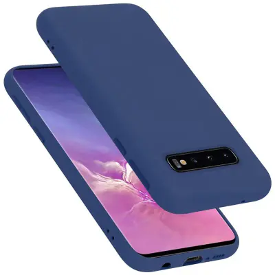 Cadorabo Case, združljiv s Samsungom v tekoči modro - zaščitni pokrov, narejen iz fleksibilnega silikona TPU