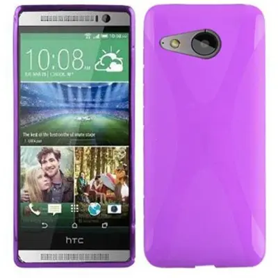 Cadorabo Case, združljiv s HTC v pastelni vijolični barvi - zaščitni pokrov iz fleksibilnega silikona TPU