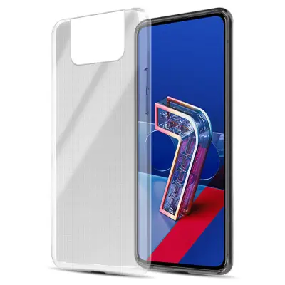 Cadorabo Case, združljiv z ASUS -om v popolnoma prozorni - zaščitni pokrov, narejen iz fleksibilnega silikona TPU