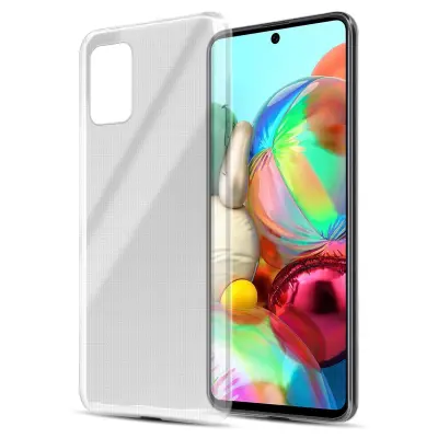 Cadorabo Case, združljiv s Samsungom v popolnoma prozornem - zaščitnem pokrovu, narejen iz fleksibilnega silikona TPU