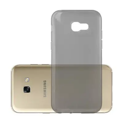 Cadorabo Case, združljiv s Samsungom v prozornem črnem - zaščitnem pokrovu, narejen iz fleksibilnega silikona TPU