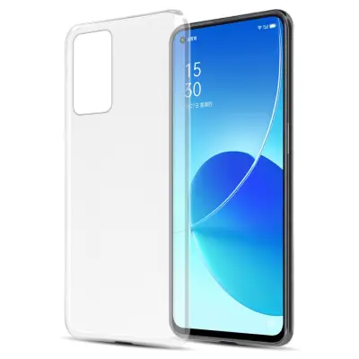 Primer Cadorabo, združljiv z OPPO v popolnoma prozornem - zaščitnem pokrovu, narejen iz fleksibilnega silikona TPU