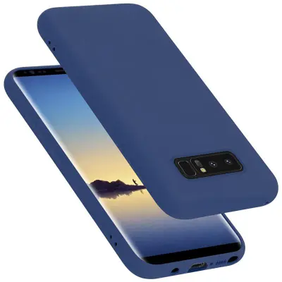 Cadorabo Case, združljiv s Samsungom v tekoči modro - zaščitni pokrov, narejen iz fleksibilnega silikona TPU