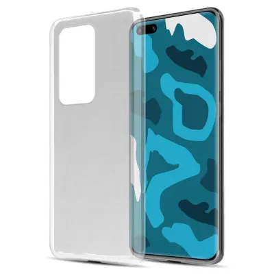 Cadorabo Case, združljiv s Huawei v popolnoma prozorni - zaščitni pokrov, narejen iz fleksibilnega silikona TPU