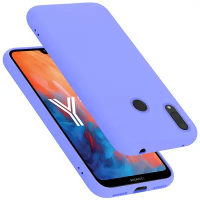 CADORABO Ohišje, združljiv s Huawei v tekoči svetlobi vijolični - zaščitni pokrov iz fleksibilnega silikona TPU