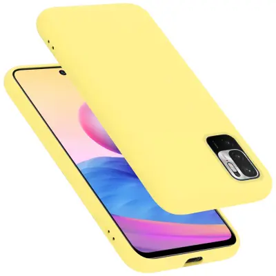 CADORABO Ohišje, združljiv s Xiaomi v tekoči rumeni - zaščitni pokrov, narejen iz fleksibilnega silikona TPU