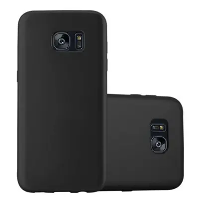 Cadorabo Case, združljiv s Samsungom v kovinski črni barvi - zaščitni pokrov iz fleksibilnega silikona TPU