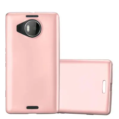 CADORABO primera, združljiv z Nokia v kovinski rosă ‰ Gold - zaščitni pokrov iz fleksibilnega silikona TPU