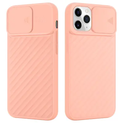 CADORABO Ohišje, združljiv z Apple v Matt Pink - Zaščitni pokrov iz fleksibilnega silikona TPU in z zaščito pred kamero