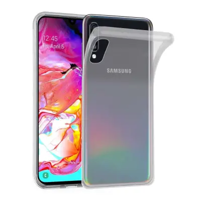 Cadorabo Case, združljiv s Samsungom v popolnoma prozornem - zaščitnem pokrovu, narejen iz fleksibilnega silikona TPU