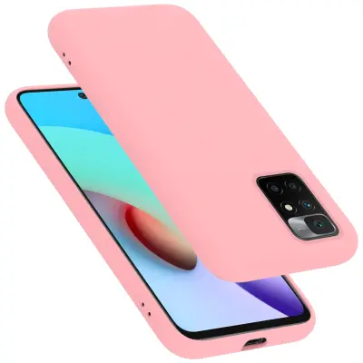 Cadorabo Case, združljiv s Xiaomi v tekoči roza barvi - zaščitni pokrov iz fleksibilnega silikona TPU