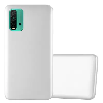 Cadorabo Case, združljiv s Xiaomi v kovinskem srebru - zaščitni pokrov iz fleksibilnega silikona TPU