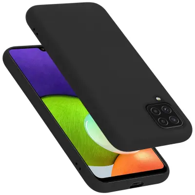 Cadorabo Case, združljiv s Samsungom v tekoči črni barvi - zaščitni pokrov iz fleksibilnega silikona TPU