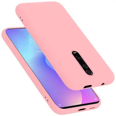 Cadorabo Case, združljiv s Xiaomi v tekoči roza barvi - zaščitni pokrov iz fleksibilnega silikona TPU