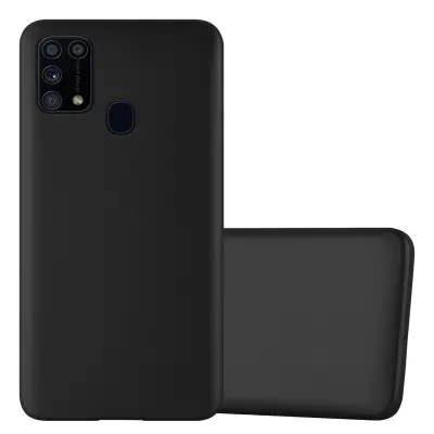 Cadorabo Case, združljiv s Samsungom v kovinski črni barvi - zaščitni pokrov iz fleksibilnega silikona TPU