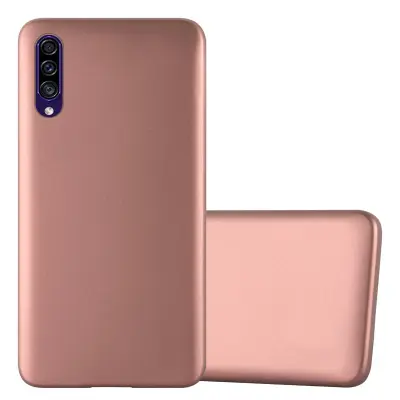 CADORABO CARE, združljiv s Samsungom v kovinskem rosă ‰ Gold - zaščitni pokrov iz fleksibilnega silikona TPU