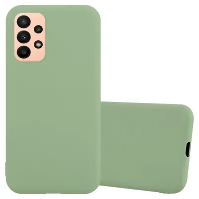 Cadorabo Case, združljiv s Samsungom v Candy Pastel Green - Zaščitni pokrov iz fleksibilnega silikona TPU