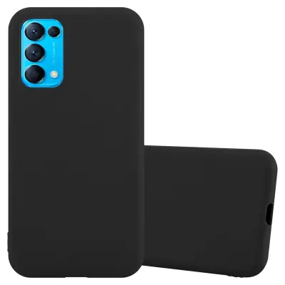 Cadorabo Case, združljiv z OPPO v Candy Black - Zaščitni pokrov iz fleksibilnega silikona TPU