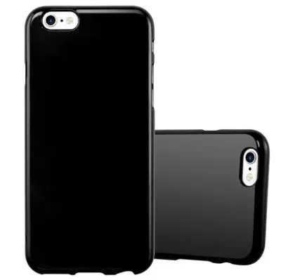 CADORABO Ohišje, združljiv z Apple v Jelly Black - Zaščitni pokrov iz fleksibilnega silikona TPU