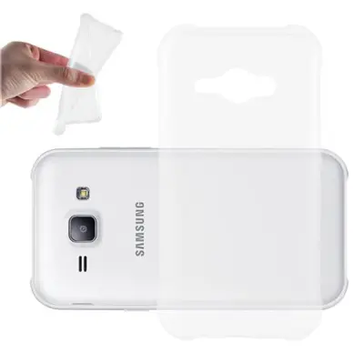 Cadorabo Case, združljiv s Samsungom v popolnoma prozornem - zaščitnem pokrovu, narejen iz fleksibilnega silikona TPU