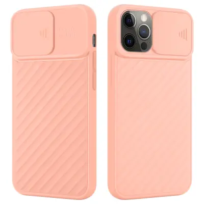 CADORABO Ohišje, združljiv z Apple v Matt Pink - Zaščitni pokrov iz fleksibilnega silikona TPU in z zaščito pred kamero