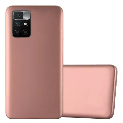 Cadorabo Case, združljiv s Xiaomi v kovinskem rosă ‰ Gold - zaščitni pokrov iz fleksibilnega silikona TPU
