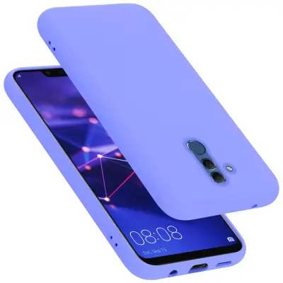CADORABO Ohišje, združljiv s Huawei v tekoči svetlobi vijolični - zaščitni pokrov iz fleksibilnega silikona TPU