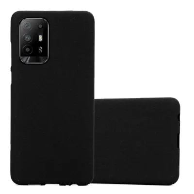 Primer Cadorabo, združljiv z OPPO v Frost Black - Zaščitni pokrov iz fleksibilnega silikona TPU