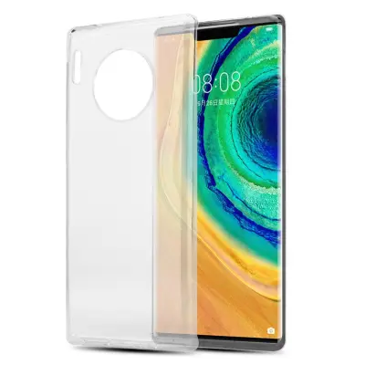 Cadorabo Case, združljiv s Huawei v popolnoma prozorni - zaščitni pokrov, narejen iz fleksibilnega silikona TPU