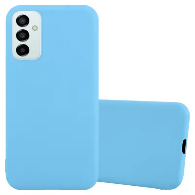 CADORABO Ohišje, združljiv s Samsungom v Candy Blue - Zaščitni pokrov iz fleksibilnega silikona TPU
